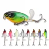 1Pcs 9.2cm 6g Topwater Top Water Fishing Lure Trolling Catfish Artificial Hard Bait with Soft Rotating Tail Fishing Tackle
