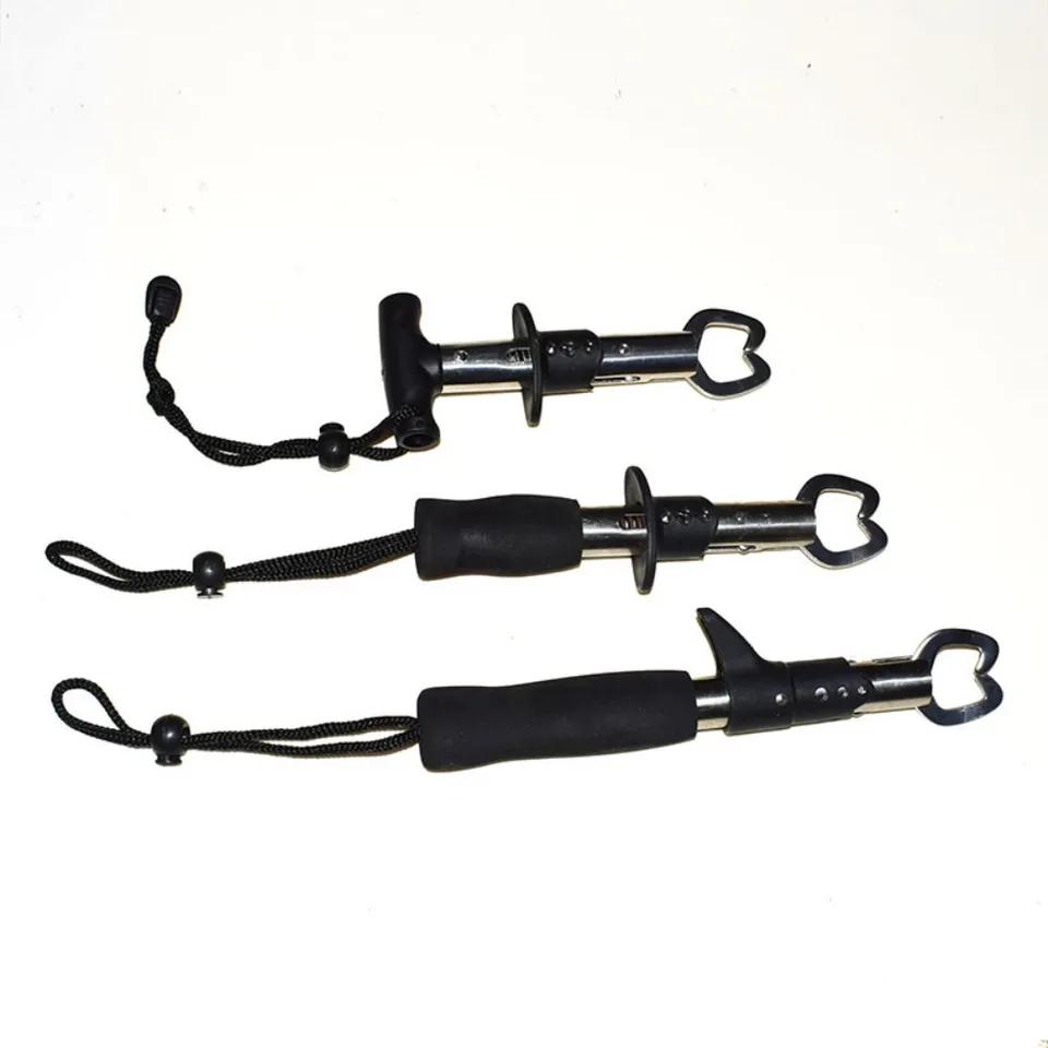Stainless Steel Fish Gripper Durable Fishing Tool for Catch and Release Ergonomic Grip EVA Handle Secure Fish Holding - Image 2